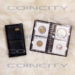 Карманный альбом для 12 монет в холдерах