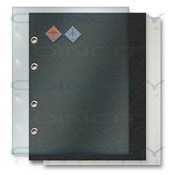 Лист для значков 200x250 мм. Чёрный