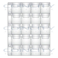 Лист для 20 монет (с клапанами)